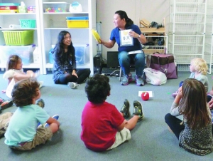 圣地亚哥一所幼儿园里将普通话列为课程之一