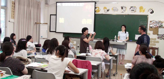 ITA赴外中文教师在国外教学