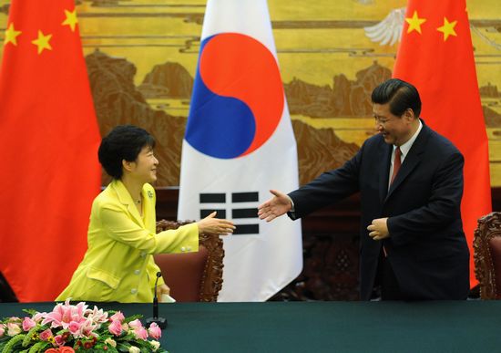 中韩将尽早启动海域划界谈判