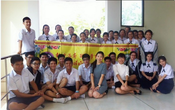 　　泰国彭世洛孔子课堂举办快乐中文体验活动