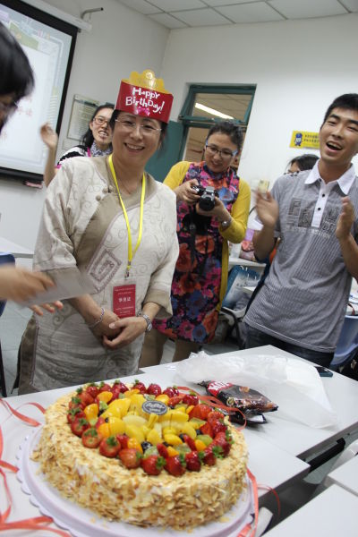 ITA国际汉语教师协会汉语教师香港培训班为泰国学员庆生