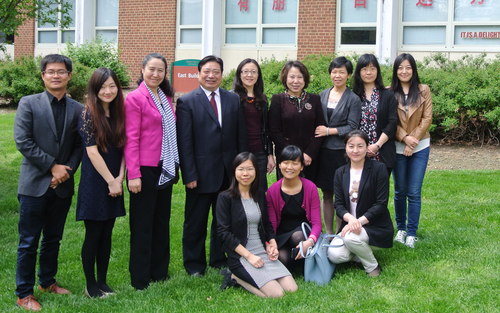 香港中文大学代表团访问新西兰惠灵顿大学汉语文化推广中心
