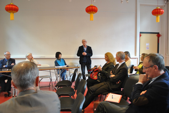 法国布列塔尼汉语文化推广中心举办2014学年成员代表大会