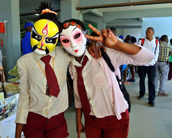 莫桑比克汉语文化推广中心参加校园开放日活动