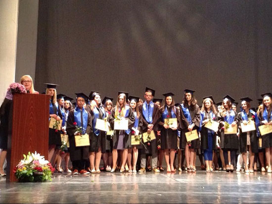 罗马尼亚锡比乌大学汉语专业本科毕业生毕业典礼举行