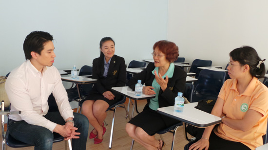 素攀汉语文化推广中心与曼谷当地语言学校达成合作协议