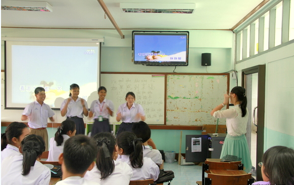 素攀汉语文化推广中心运用“活动教学法”进行汉语教学