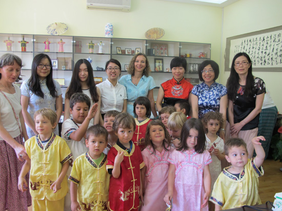 罗马尼亚Waldorf幼儿园参观布加勒斯特汉语培训推广中心