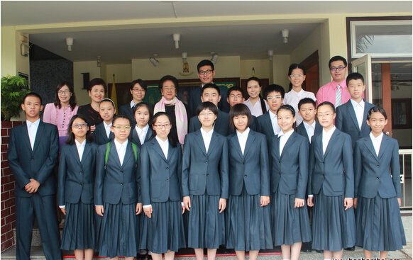 泰国国光中学与中国北大附中开展文化交流联谊活动