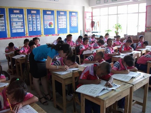 泰国学员汉语课堂教学实景