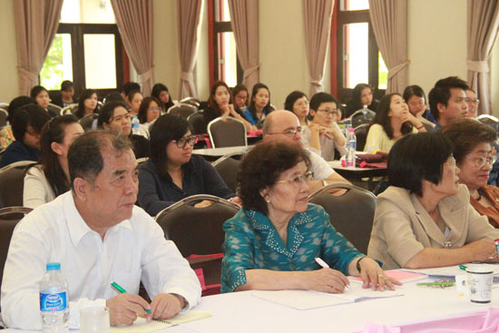 2014年全泰汉语教师培训在易三仓大学汉语文化推广中心举行