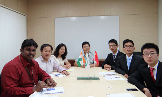 印度韦洛尔科技大学汉语文化推广中心首批对外汉语教师到岗