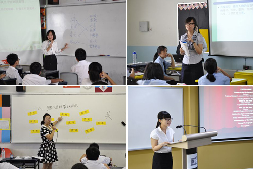 新加坡对外汉语教师教研会两所会员学校联谊交流