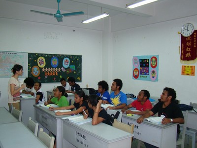 学员印尼汉语教学课堂实景
