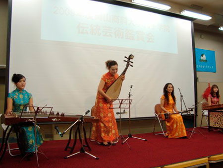 汉语文化文艺巡演在北海道大学对外汉语培训中心落下帷幕
