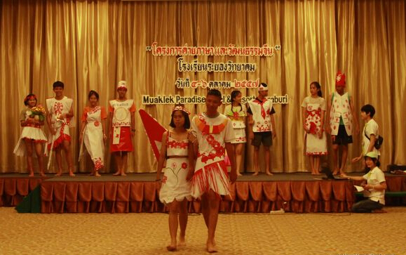 泰国罗勇中学汉语教学点举办中国传统文化体验营