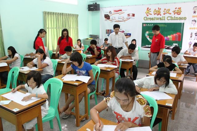 缅甸南部汉语学习者参加中国传统文化大赛 五千人报名
