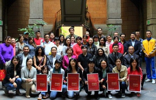墨西哥对外汉语培训中心举办“汉语文化推广日”庆祝活动