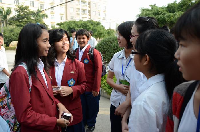 印尼坤甸中华中学学生文化交流