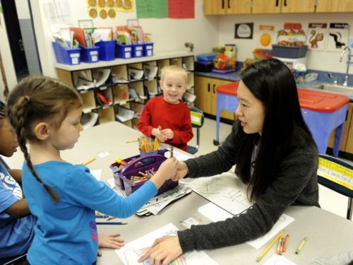 全封闭汉语教学项目走进美国加尼福尼亚州幼儿园