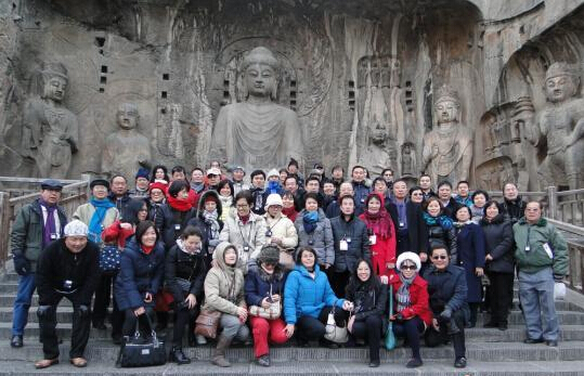 海外国际汉语教师走进河南洛阳体验河洛文化