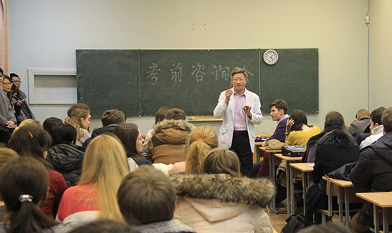 乌克兰基辅国立语言大学孔院举行第二次汉语水平考试