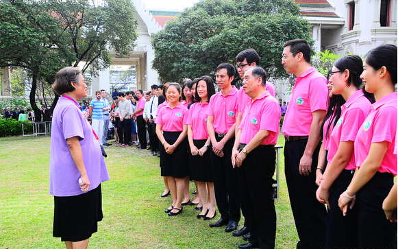 泰国公主诗琳通为朱拉隆功大学孔子学院汉语书屋揭牌