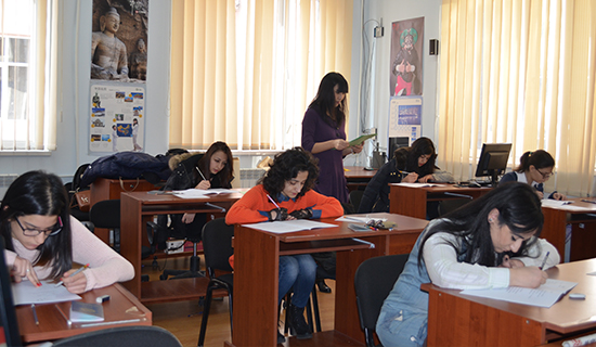 亚美尼亚地区2015年第一场HSK考试顺利结束