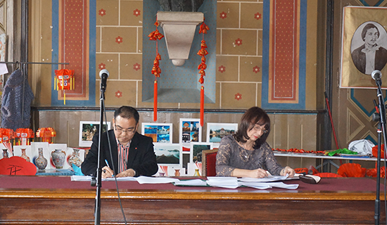 诺维萨德大学孔子学院首个汉语教学点正式签约