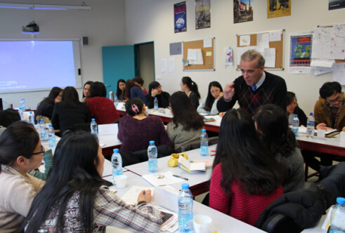 阿尔多瓦孔子学院承办法国北部年度汉语教学法培训
