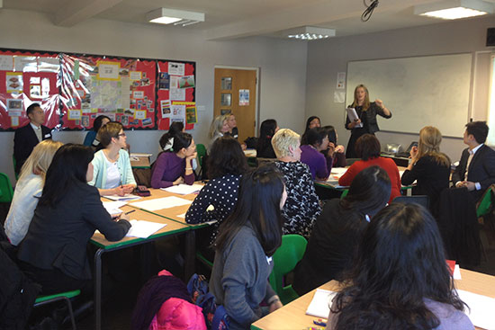 英国特福德文法学校对外汉语教学点举办汉语教学座谈会