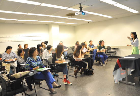 佩斯大学孔子学院举办2015年本土汉语教师培训