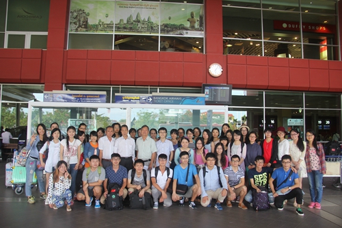 2015年度最后一批援柬汉语教师回国