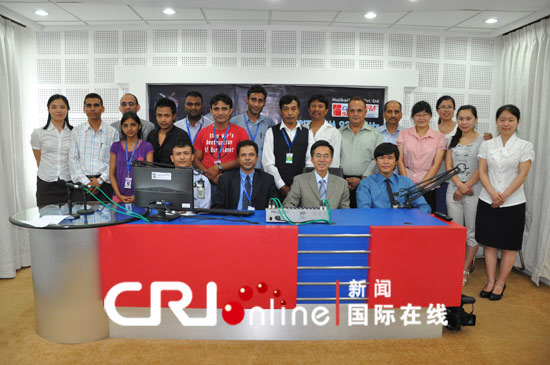 《电视汉语讲座》在尼泊尔电视台正式开播