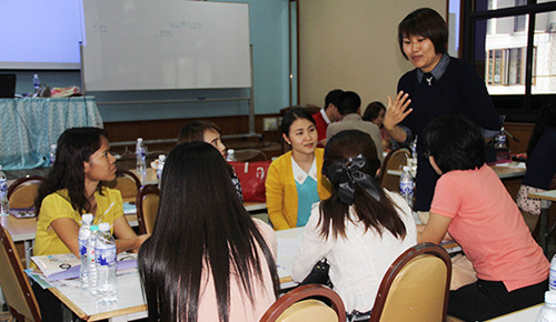 泰国南邦汉语教学点举办本土汉语教师教学技能培训