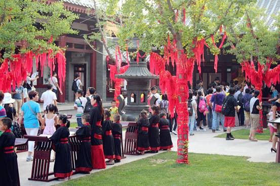 海外华裔青少年西安“集结” 开启汉唐文化之旅