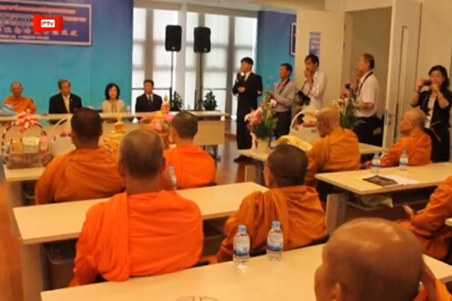 曼谷中国文化中心首期高僧汉语培训班结业 