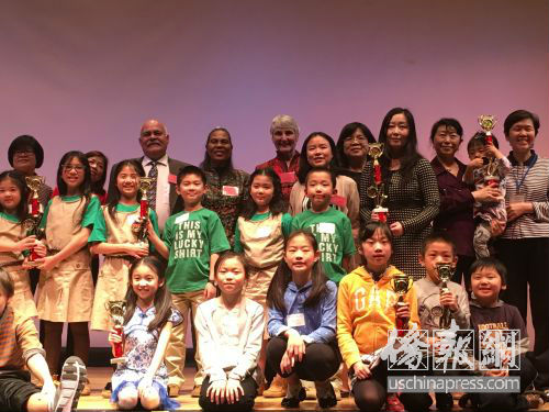 华州中国语言及才艺竞赛颁奖仪式（图片由华盛顿州孔子学院提供）