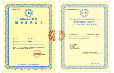 ITA国际汉语教师标准